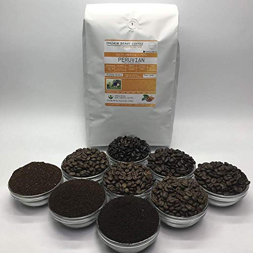 5-Pound Peru (Fresh Roasted Coffee) Arabica Grown In South America Roasted-To-Order Daily Full-City Roast Whole Bean We Can Grind Or Provide Lighter Or Darker Roast Upon Request Message At Checkout #TOP1