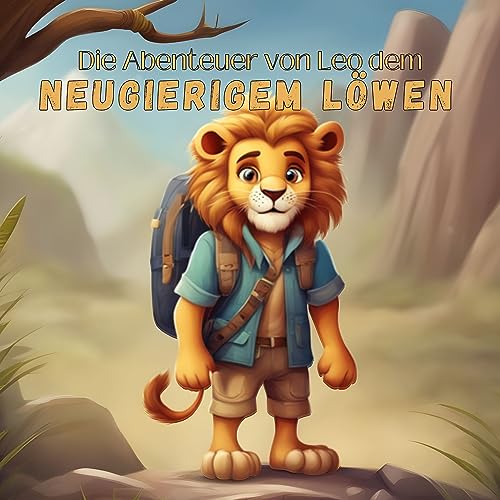 4 Bilder für eine Bildergeschichte: Die Abenteuer des kleinen Löwen Leo