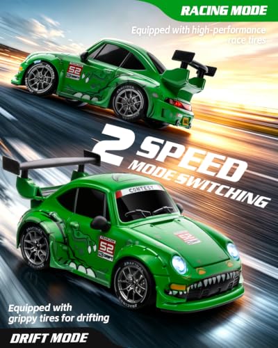 Image of RC Drift Car for Adults 1 /24 Remote Control Cars Dinosaur Livery