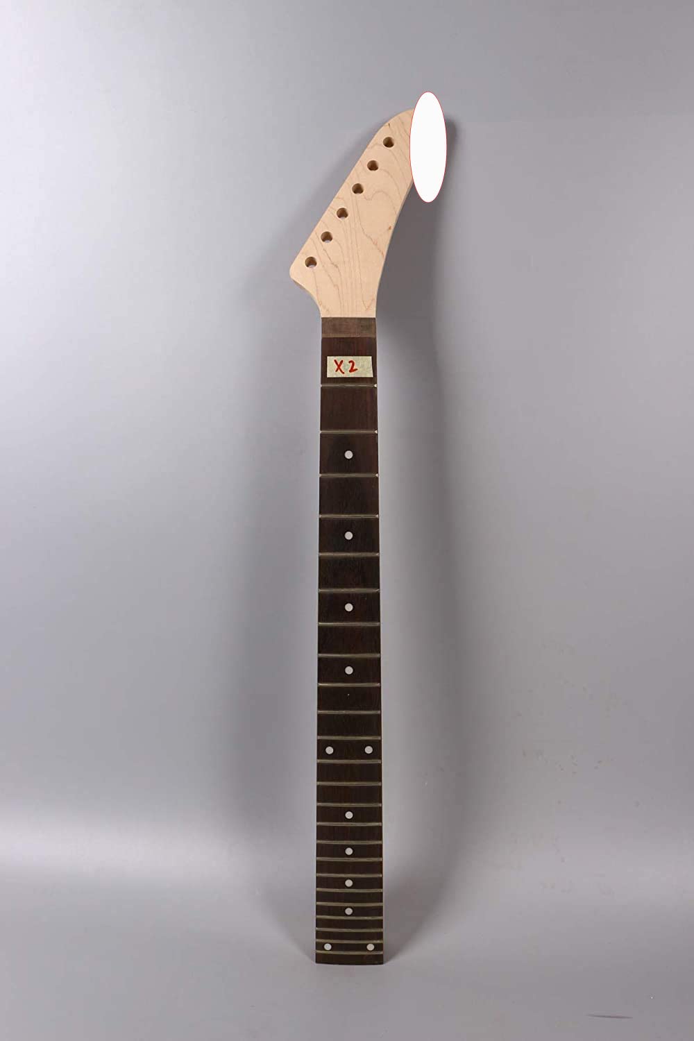 Yinfente Ahorn-Gitarrenhals, 24 Bünde, Palisander-Griffbrett, DIY-E Yinfente Ahorn-Gitarrenhals, 24 Bünde, Palisander-Griffbrett, DIY-E
