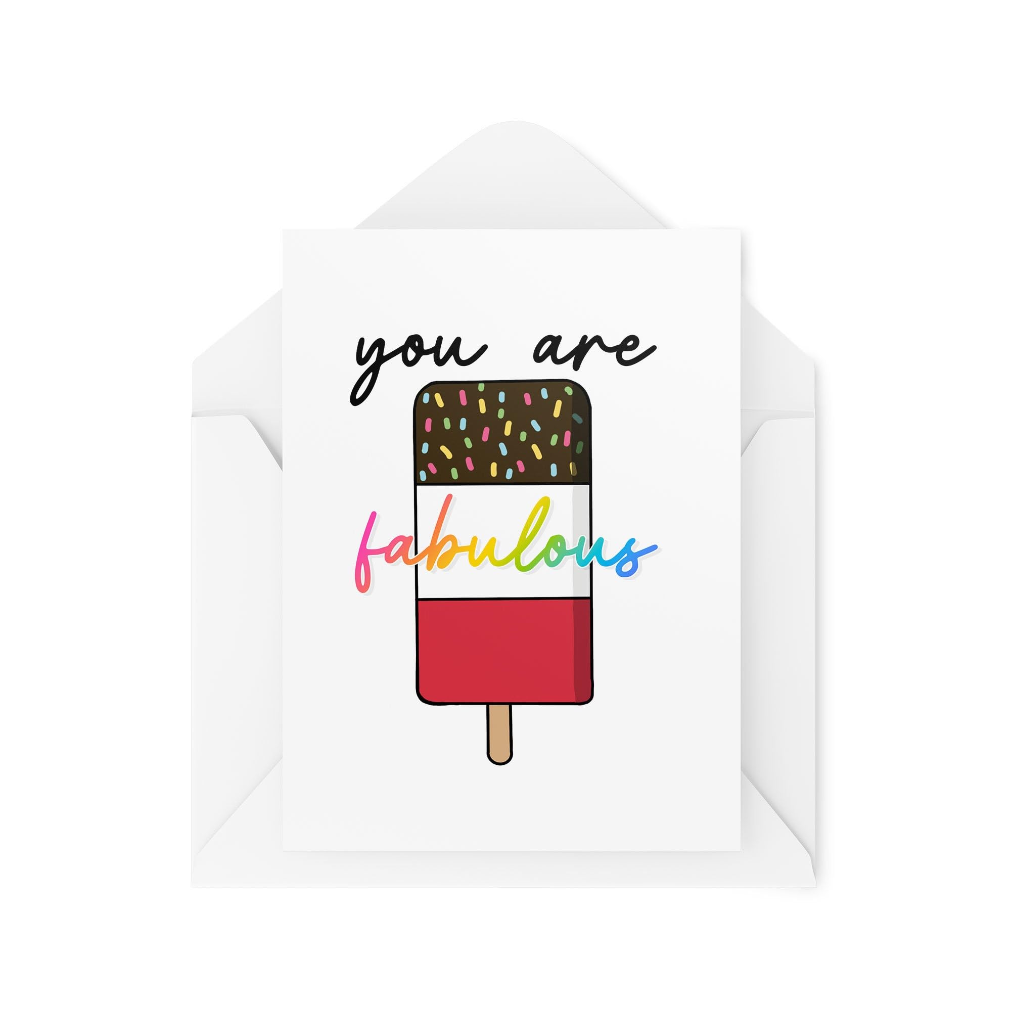 Thinking of You Cards - You Are Fabulous - Positive Cards - Mental Health Cards - Random Cards - CBH1820