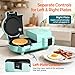2-in-1 Double Waffle & Pancake Maker - CACHOO Mini 4