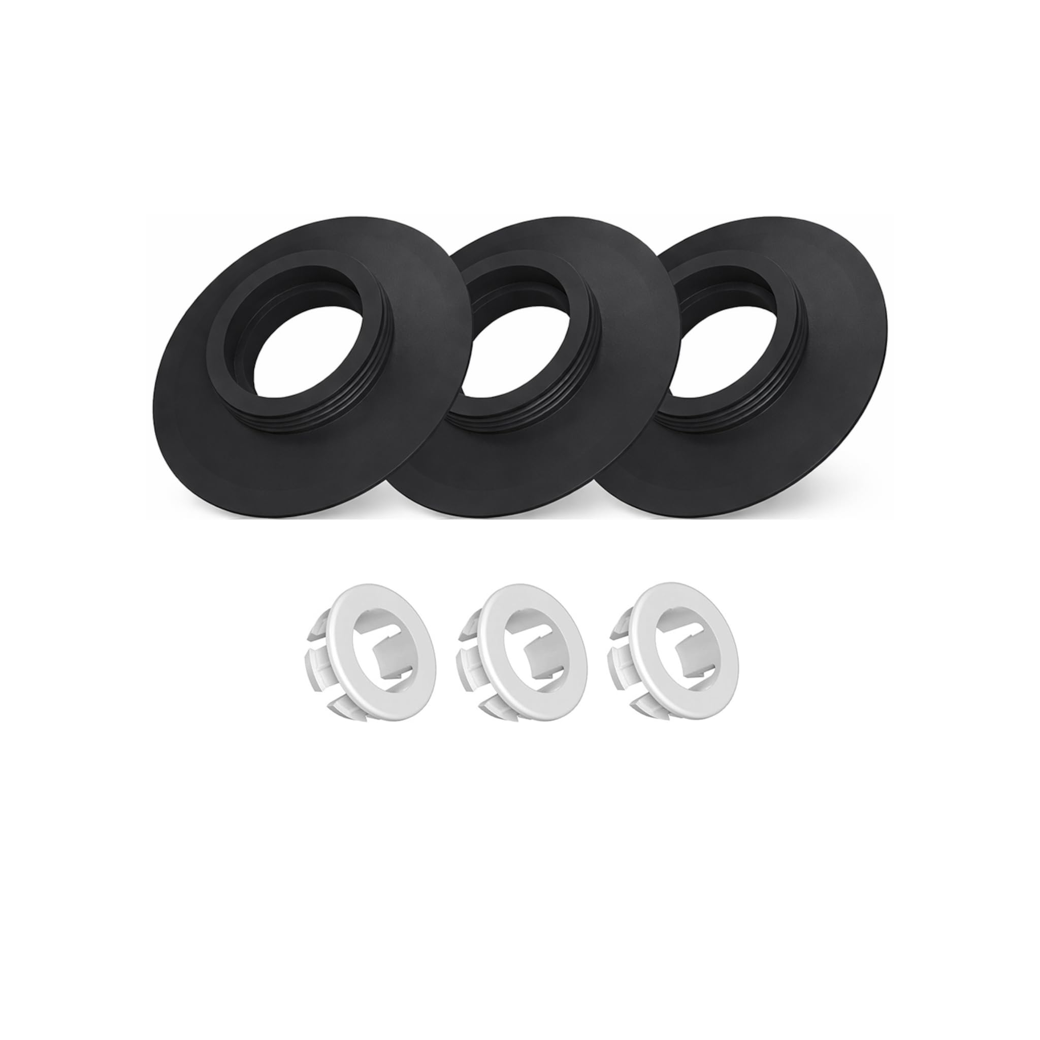 3 Pack SV01967 Flush Valve Seal Toilet Washer Replacement Compatible with Ideal Standard Toilet Cistern Seal & Clip