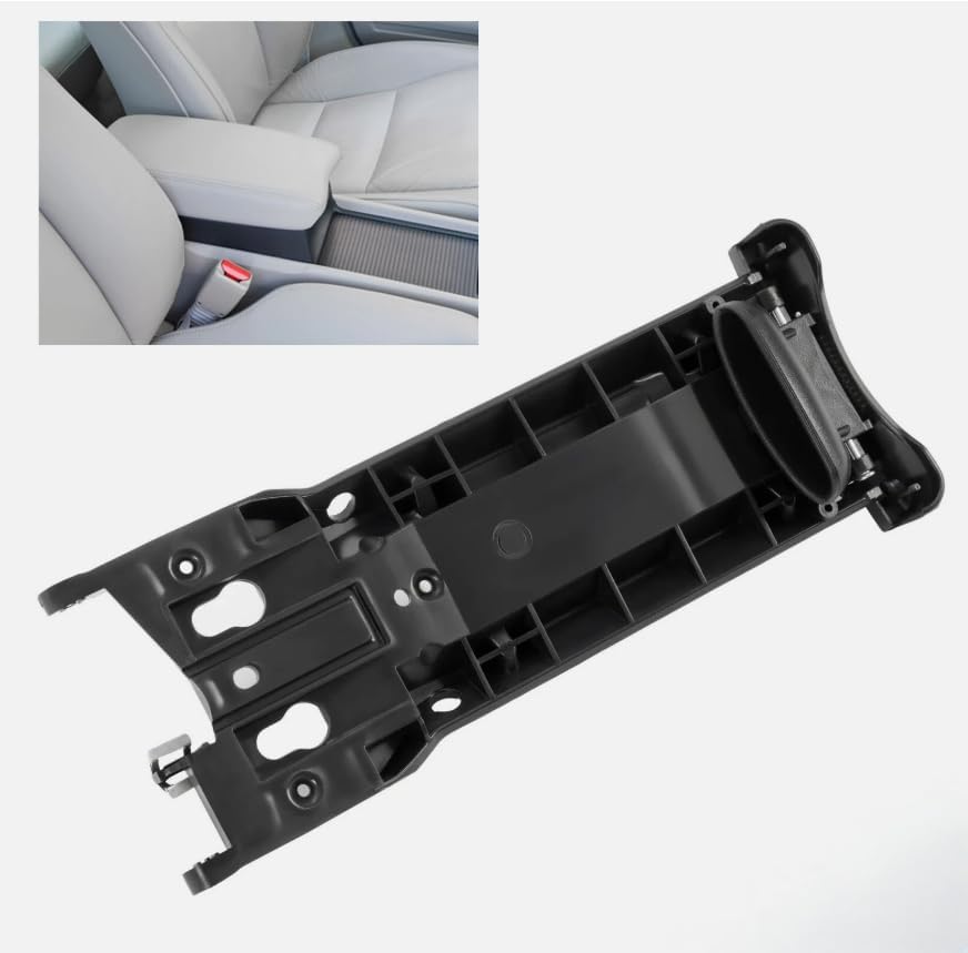 Fit 2006-2011 Console Lid Armrest Sliding Mechanism Arm Rest, Replacement for Honda Civic OEM