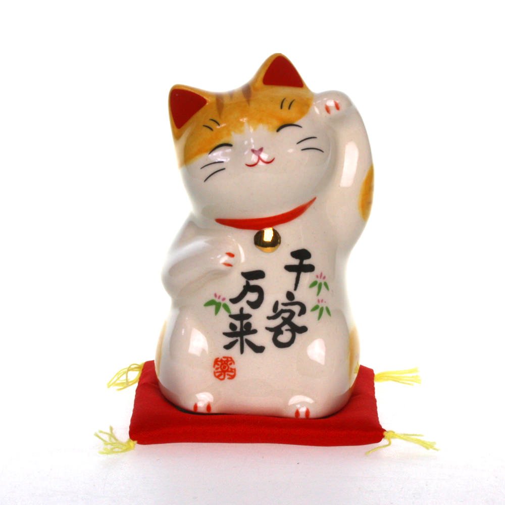 Maneki-Neko, Winkekatze MN-7744 TAMA, original aus Japan