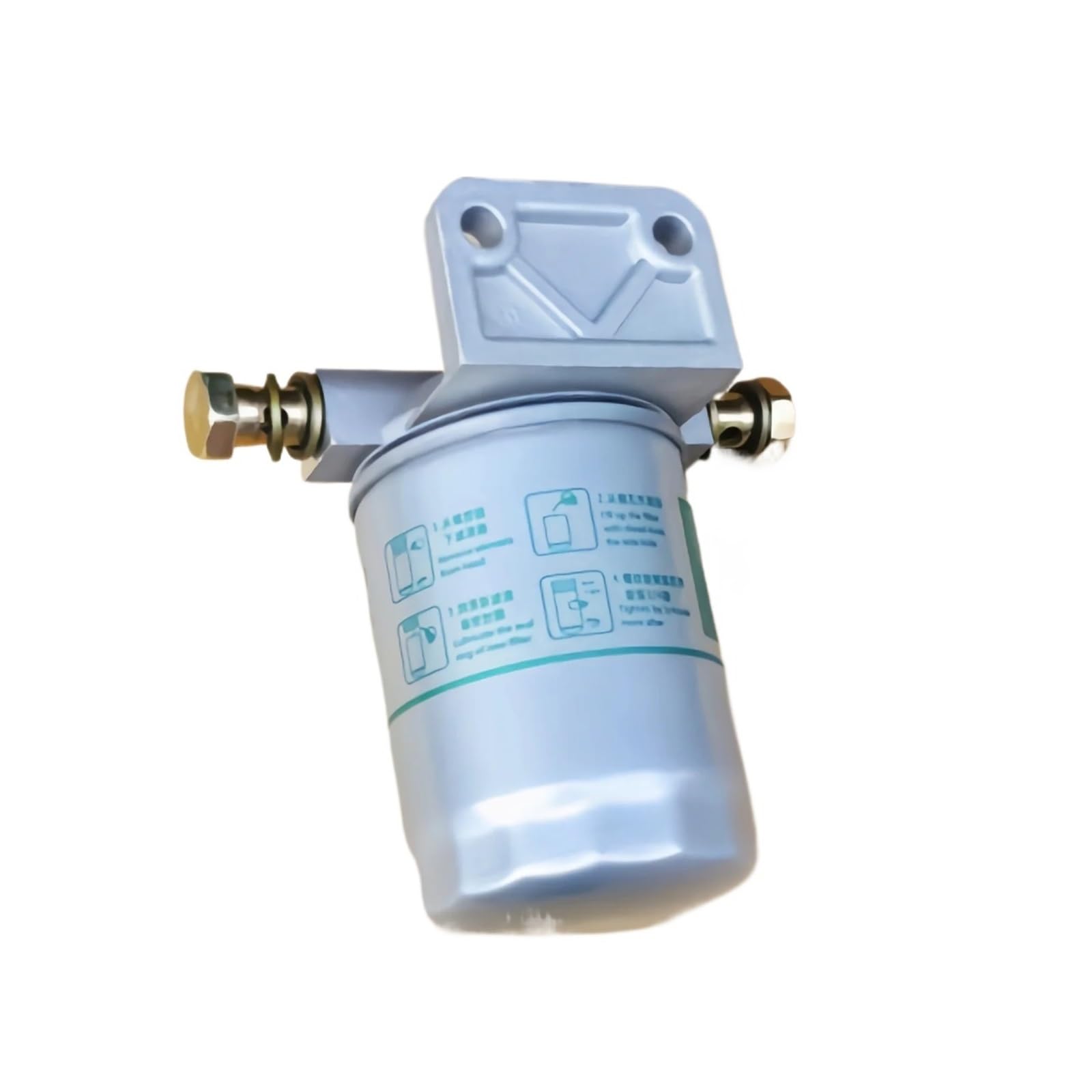 filtro de combustible Filtro diesel del coche Conjunto de filtro diésel CX0708; Ajuste para el conjunto de combustible del motor K4100D ZH4102 ZH4105 del grupo electrógeno Huafeng