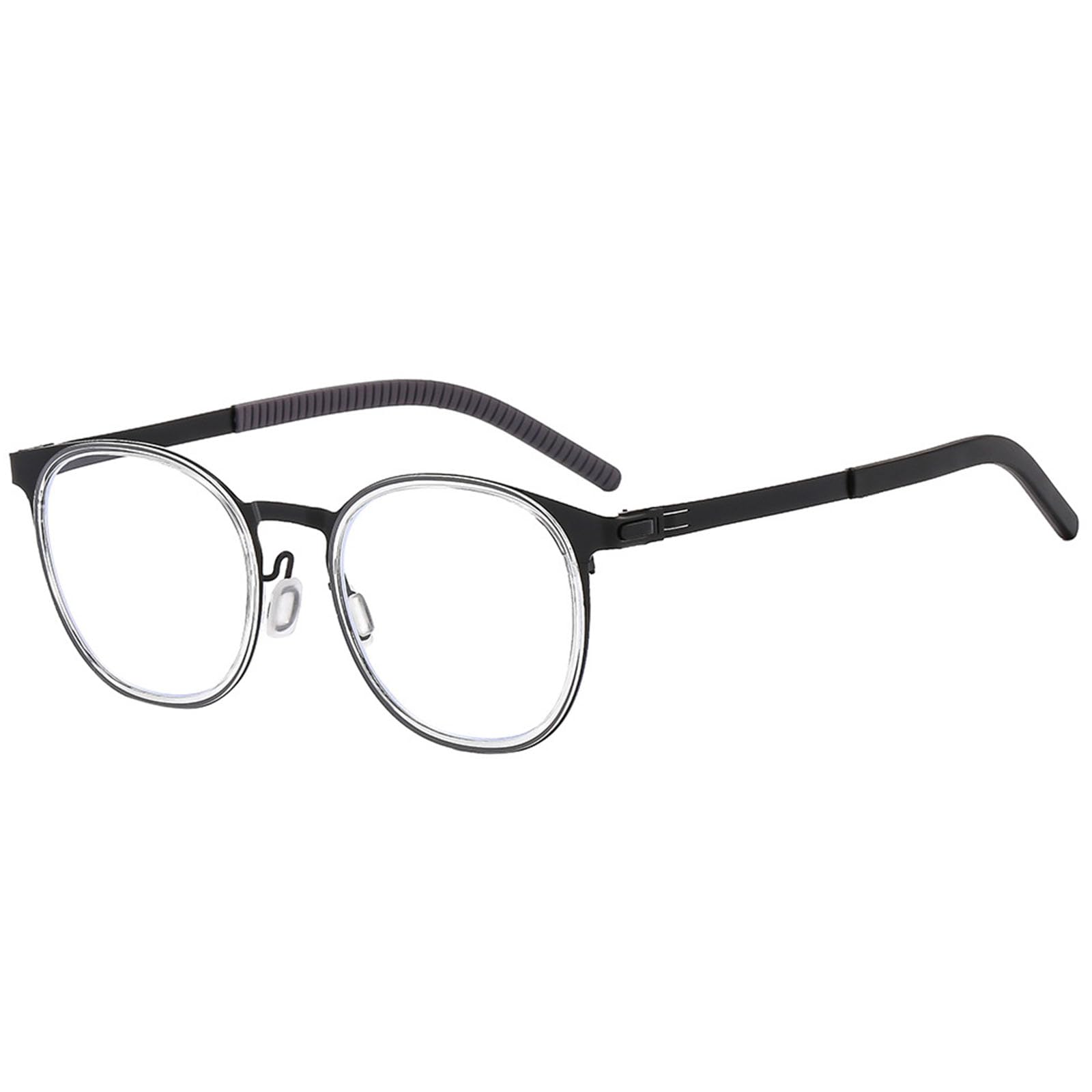 Blue Light Blocking Glasses for Women Men Computer Round Eyewear Anti Eyestrain & UV Glare for Gaming & Reading