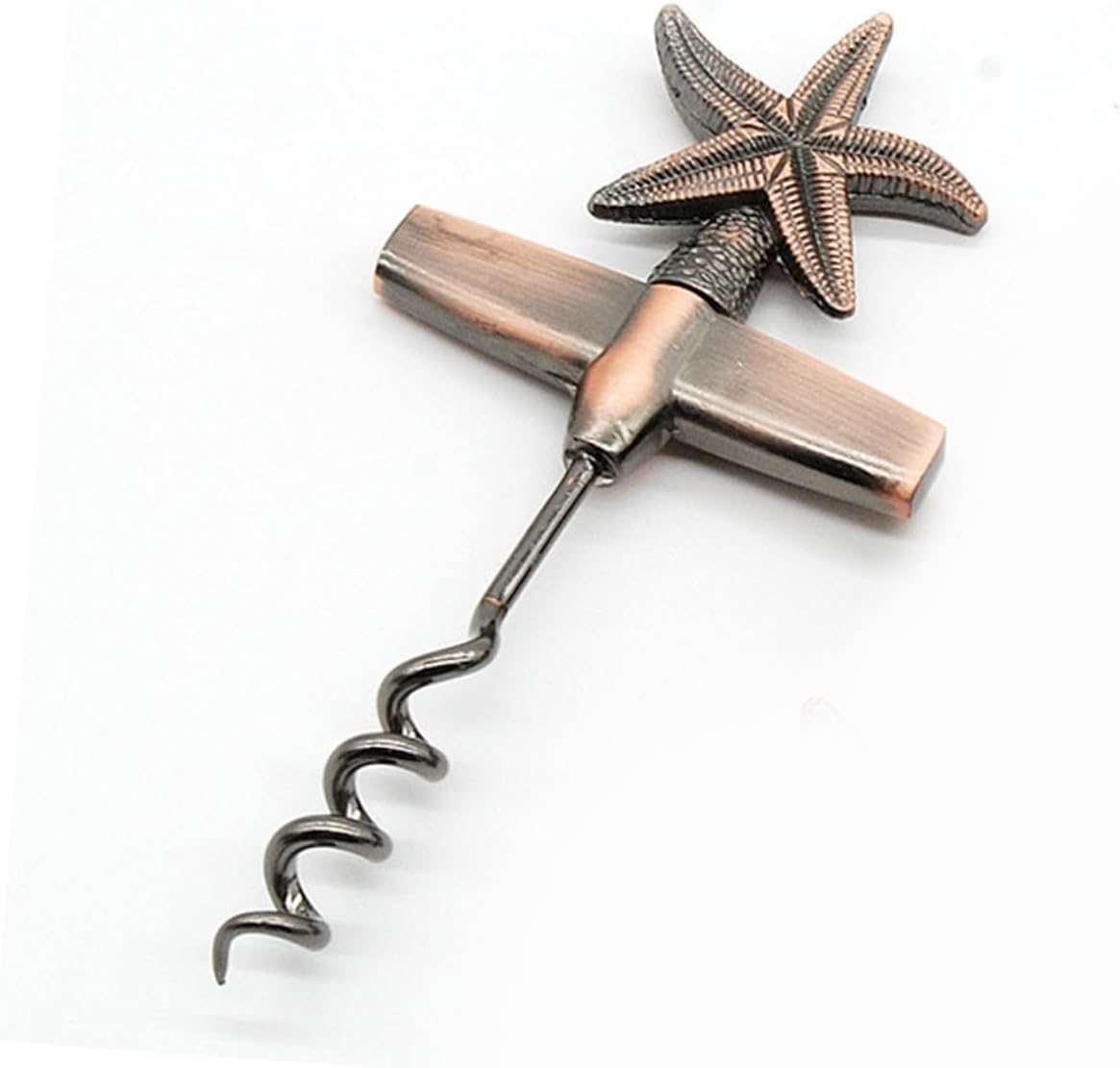 Creative Manual Wine Opener Zinc Alloy Portable Corkscrew Bottle Lid Opening Tool Multipurpose Beverage Opener and Decorative Bar Accessory for Travel and Home Use image 5