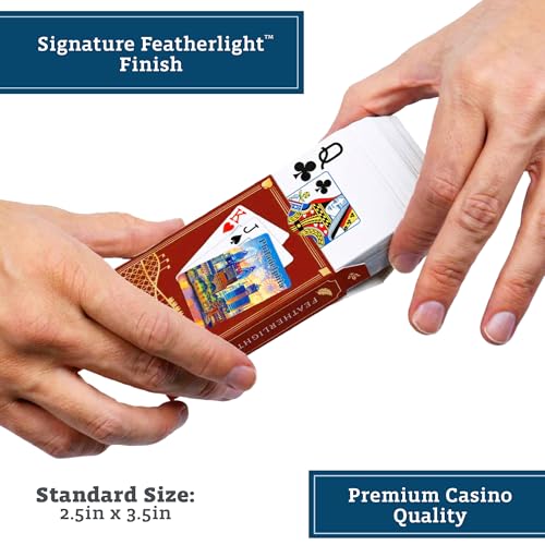 Baraja de Poker Philadelphia con diseño exclusivo Featherlight miniatura 3