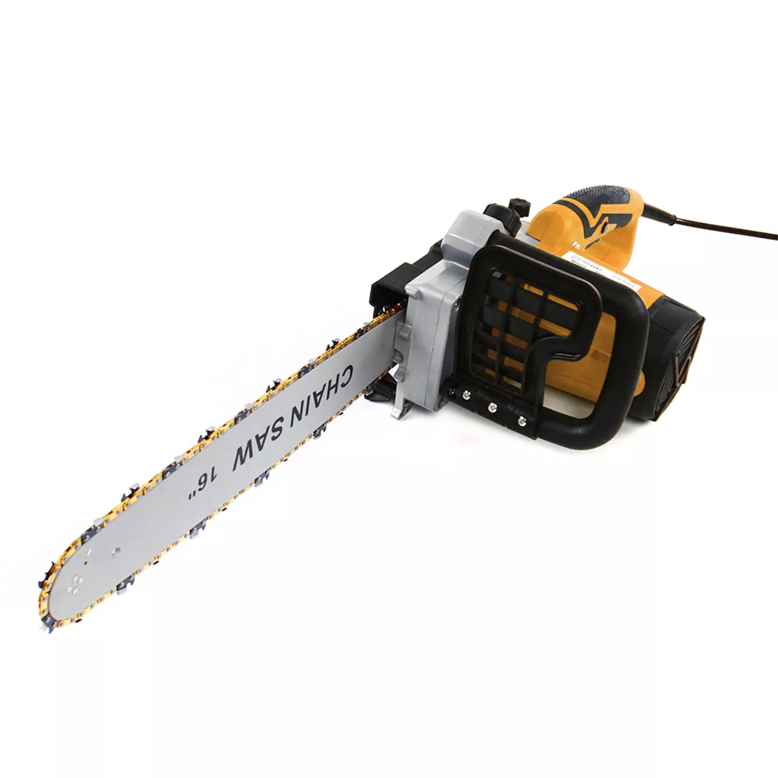 Elektryczna piła łańcuchowa 16 cali, 2000 W, 800 obr./min, do ogrodu, piła do drewna, elektryczna piła łańcuchowa do cięcia dużych pni 30 cm
