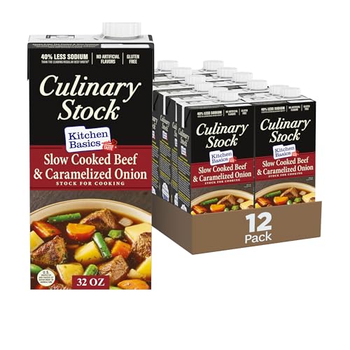 Kitchen Basics Slow Cooked Beef and Onion Culinary Stock
