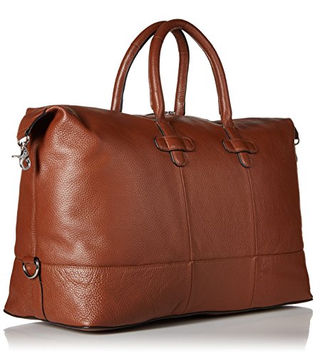 Buy Cole Haan Men’s Barrington Duffle Bag, Cognac at Amazon.in