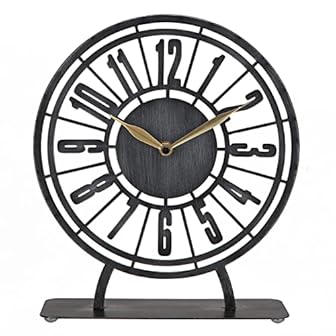 Round Metal Table Clocks product image