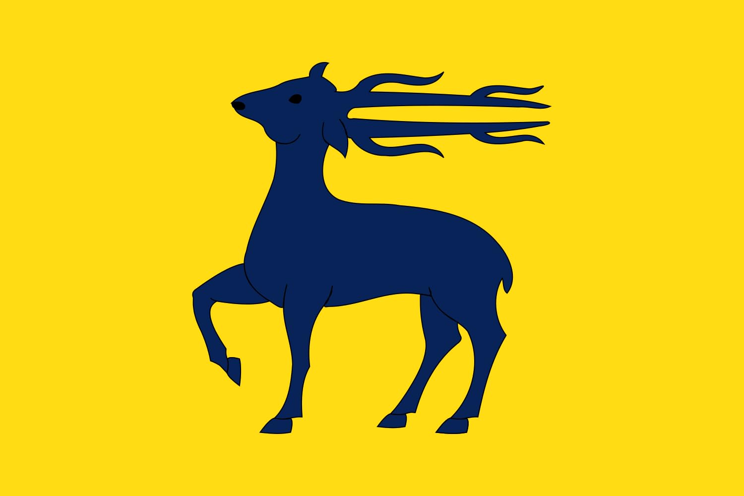 Drapeau Cervelló Espagne grand format anti-déchirure et anti-UV