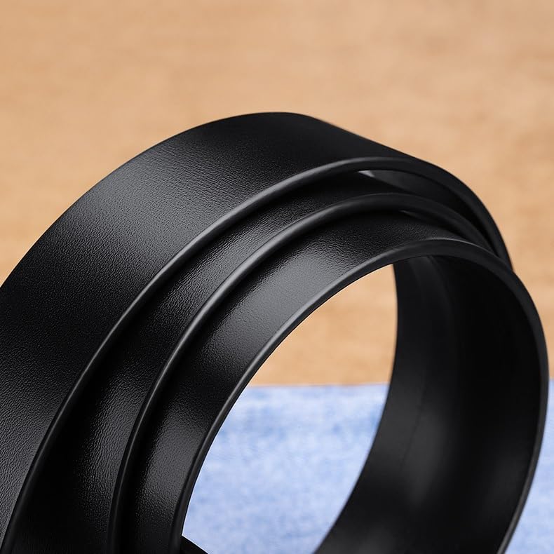 Men's Needle Buckle Belt Casual Perforated Men's Genuine Leather Belt With2