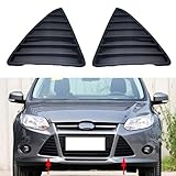 Material: ABS Auto Links Rechts Vorne Auto Dreieck Nebel-Licht-Lampe Grill Fit for Ford Focus 2012 2013 2014 Zubehör Zubehör (Color : Right)