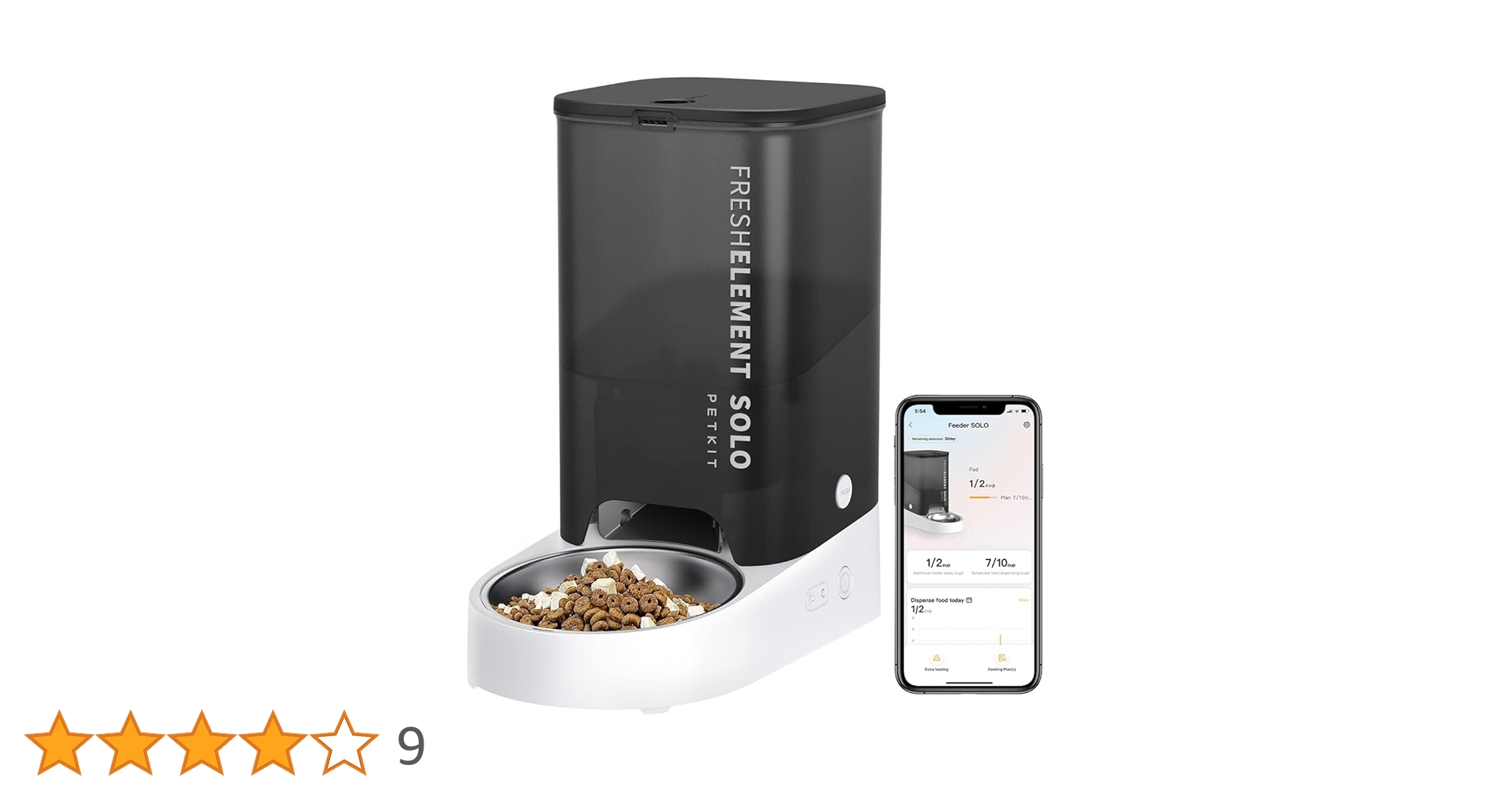 Amazon | 【PETKIT SOLO】自動給餌器 (カメラなし) タイマー式