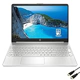 HP 2021 Newest 15.6' IPS Full HD Touch-Screen Laptop, AMD Ryzen 7 4700U Processor(i7-10710U), Numeric Keypad, Webcam - Windows 10 Home - Silver (16GB | 1024GB PCIE SSD)