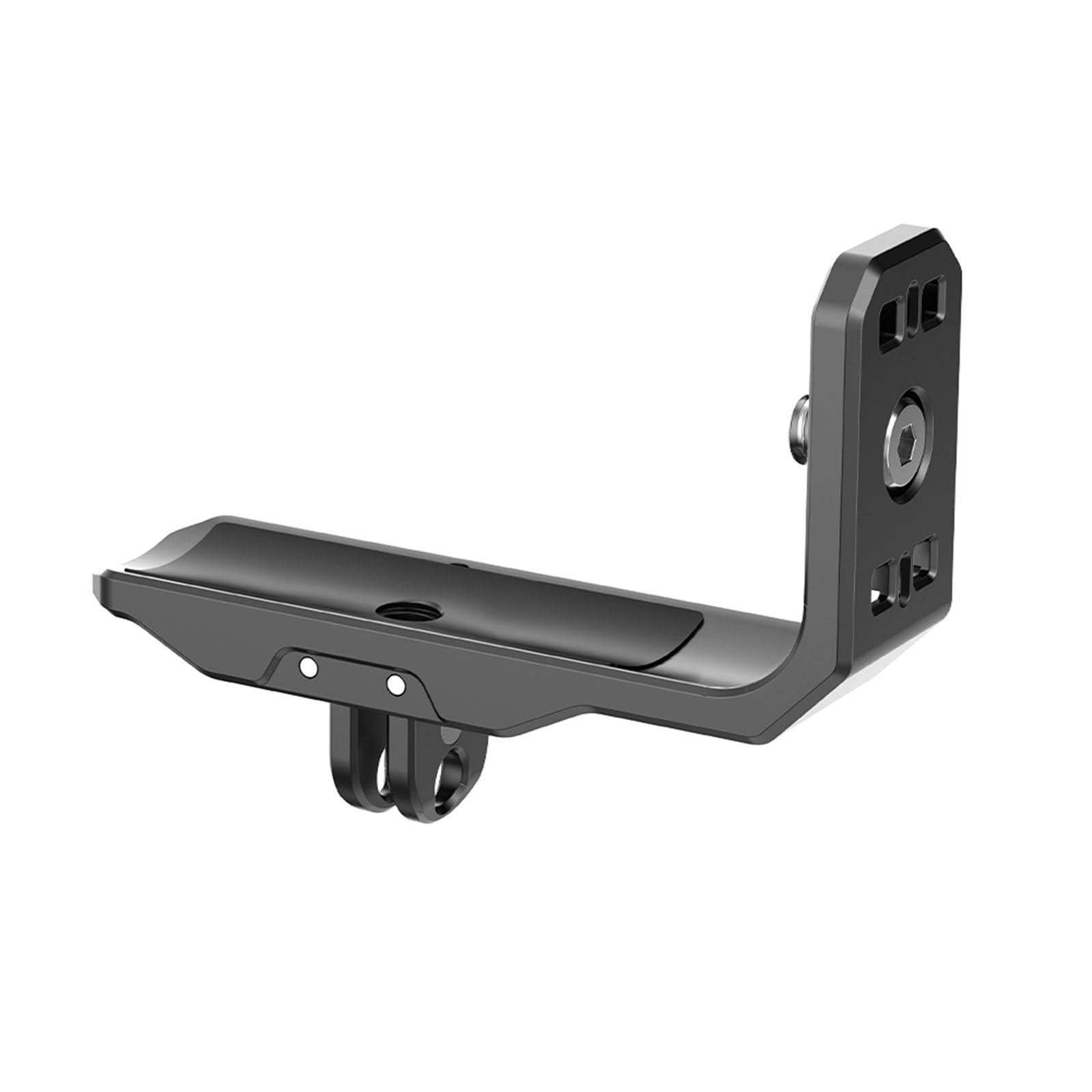 Support de montage horizontal pour Insta360 X4 en alliage d'aluminium, compatible avec 1/4" et interface à deux broches, pour caméra, avec trépied