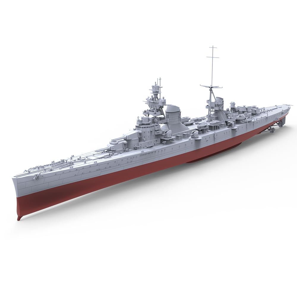MRY-SFW Model wojskowy Włochy Trento Class Heavy Cruisers RN Trento, 1942 Full Hull