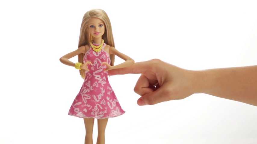 Amazon.com: Barbie Light-Up Heart Doll : Toys & Games