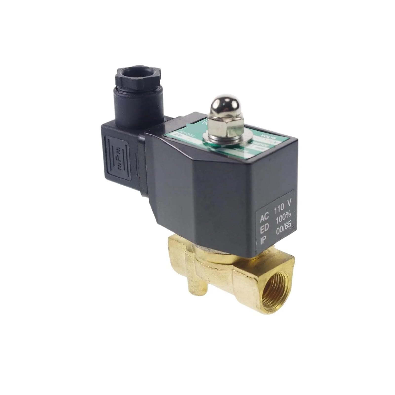 Électrovanne gaz propane anti fuite 3/8 BSPP coupure automatique 110V