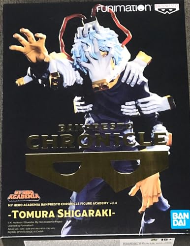 Figurine Tomura Shigaraki Banpresto Chronicle statuette haut de gamme My Hero Academia