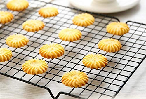 Mokpi Cooling Baking Rack, Drying Wire Racks, Size 16.14''X10'',Thick Heavy Duty Commercial Quality Grid Rack (3 Pack) #TOP3