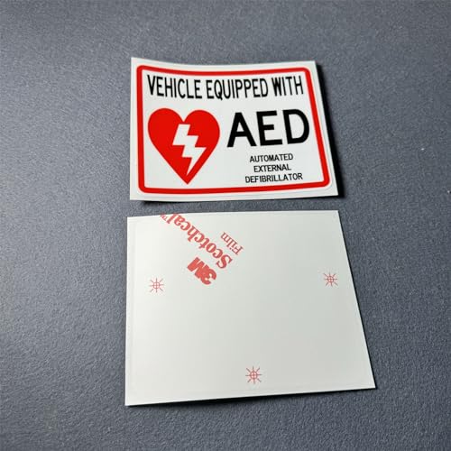 image for Horayten Car Stickers Vinyl Tape for Vehicle Equipped with AED Automat
