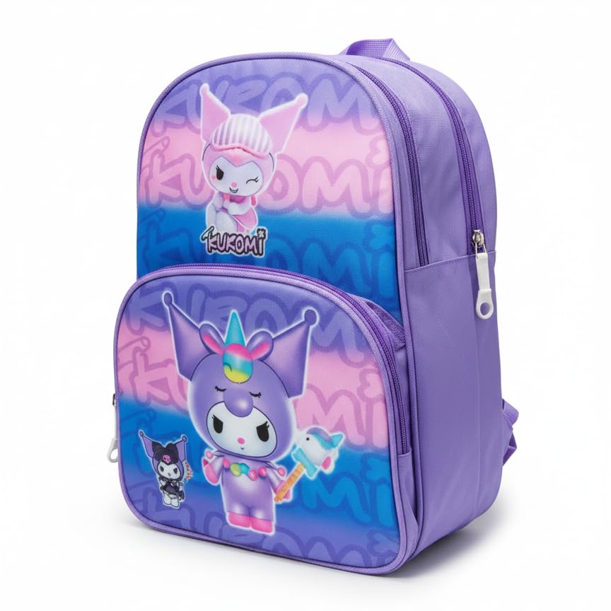 Image of Stylbase 15 Inch 3D Cartoon School Bag for Boys & Girls | Waterproof Lightweight Polyester Kids Backpack with Bottle Pocket | Ideal School Bags for Kids Nursery, LKGClass (3-5 Years)