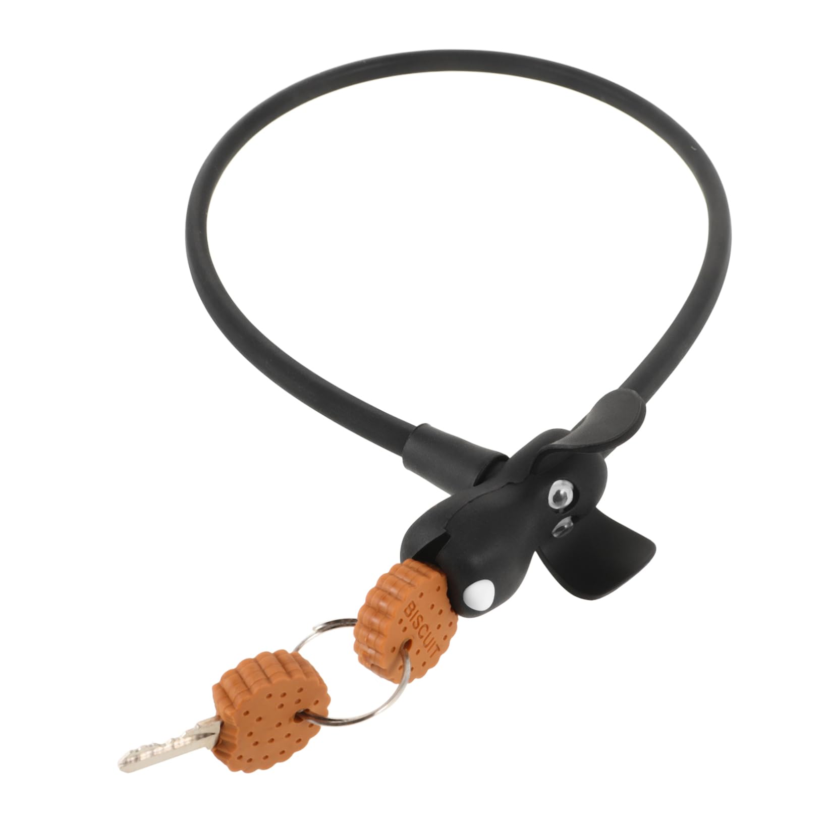 Cabilock Sturdy Motorcycle Lock 2-in-1 Multi-Function Cable Cabinet Lock Weatherproof Bike Supply for Outdoor Use