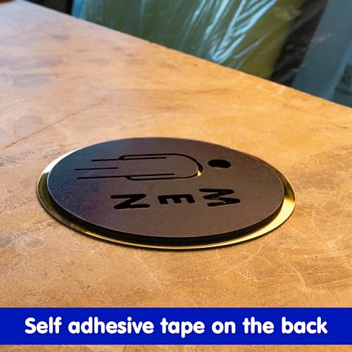 Image of Rousrie Men And Women Stickers For Glass Doors (Size: 6 Inch) For Office, Stores, Cafe, Hotel, Restaurant, Business & Shop, Self-Adhesive, Acrylic Signage (MEN WOMEN)