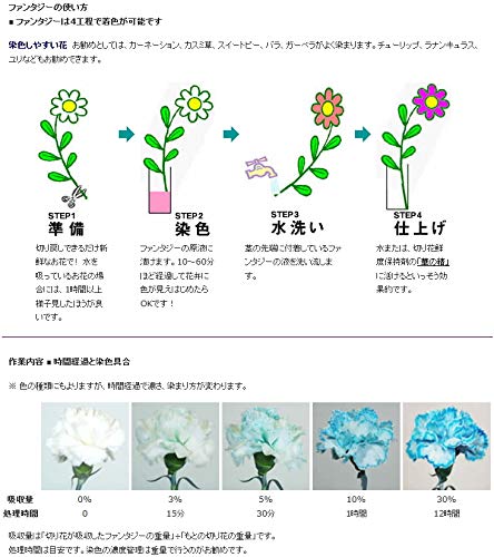 Amazon.co.jp: 切花用着色剤 ファンタジー ピンク 100ml: ホーム