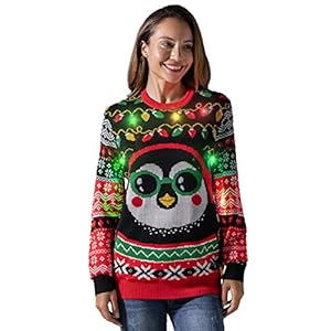 U LOOK UGLY TODAY YOU LOOK UGLY TODAY Unisex Mens/Womens Hoodie 3D Printed Pullover Christmas Long Sleeve Sweatshirt,M,Multi-18010 Dames Trui