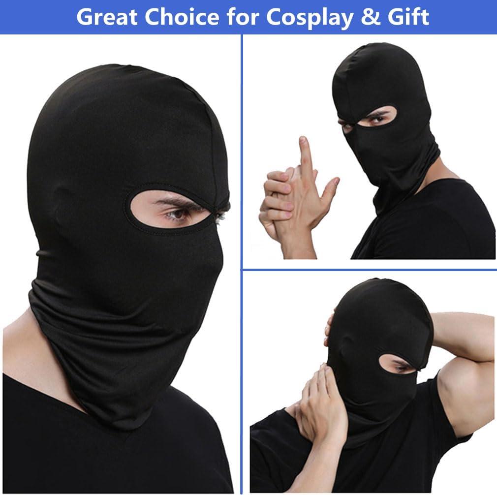 bodbop Balaclava Ski Face Mask Windproof Full Head Mask Sun UV Protection Face Cover for Men Women Outdoor Sports Cycling Cap