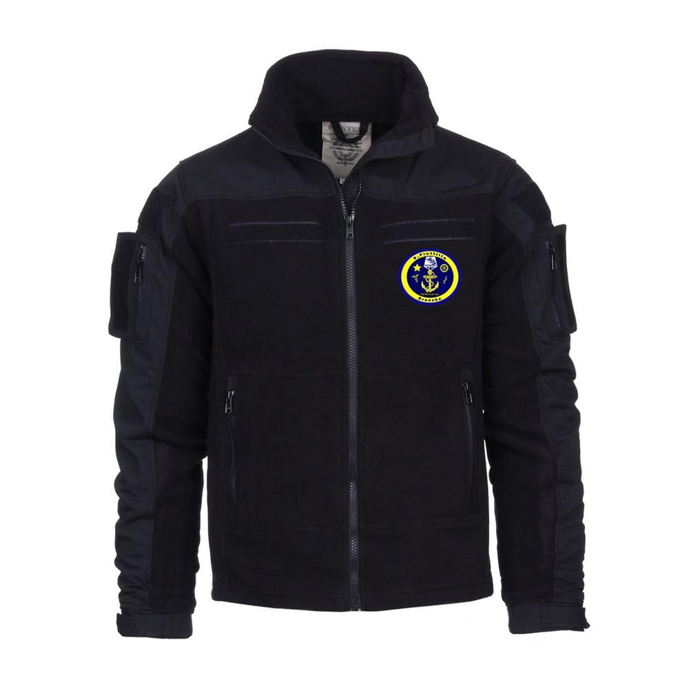 Chaqueta polar  tec 6 Flottille Dranske Volksmarine NVA DDR Marine Escudo #41058 3