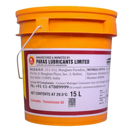 Image of PALCO TRANSOL-A | Transmission Oil - Type A Suffix A | Low Coefficient of Friction for manual Transmissions Gear Oil | Synchromesh Gears and Automatic and Power Steering Oils 15 Litres