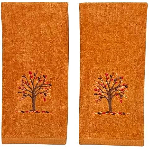 Serafina Home Fall Hand Towels Set Cover