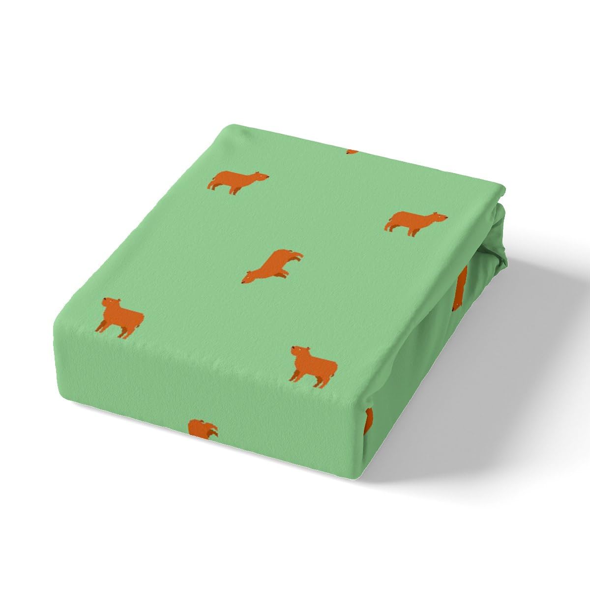 Copripiumino Per Lettino Singolo 135x200 Cm Con Federa 80x80 Cm - Design Cartoon Capybara, Morbida Microfibra, Perfetto Per Bambini E Ragazzi