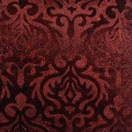 Image of Printed Emboss Velvet Cushion Covers | Chocolate Brown | 24 x 24 Inch (60x60 cm) | Set of 5