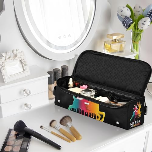 Bolsa de viaje resistente para planchas y herramientas de cabello miniatura 7