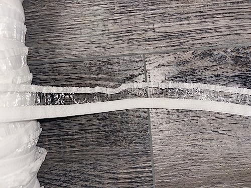 10 Yards White Sheer Mesh Ruffle Sewing Stretch Elastic Doll Trim 3/4