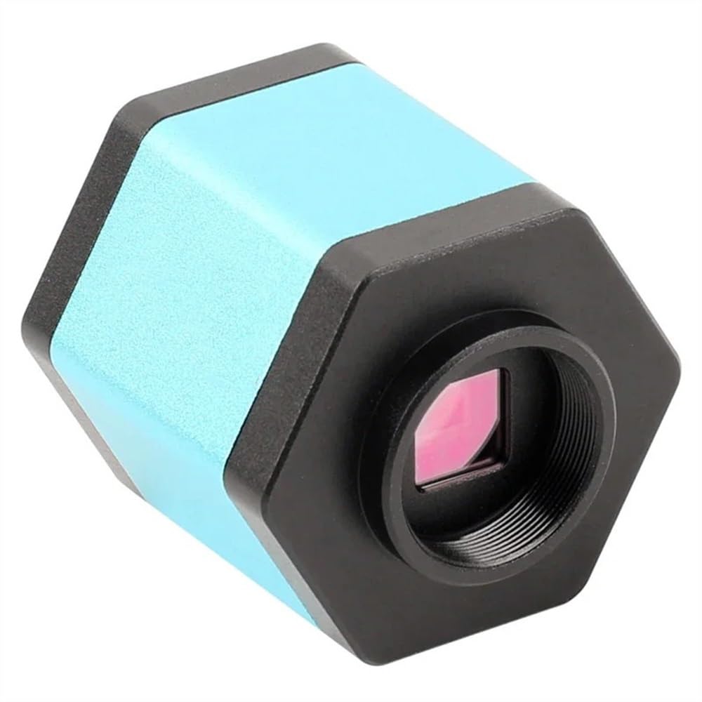 Mikroskopbeobachtung 8,3 MP 4K HDMI-Mikroskopkamera, 1080P 60FPS HDMI USB Typ C Industrielle Mikroskopkamera, elektronische Lupe, TF-Speicher mit Videorecorder