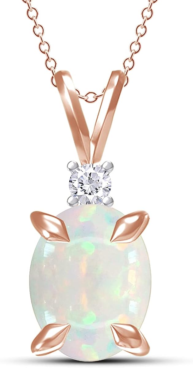 ビジネスバック Gemvio Collection オーバルカット 9x7mm 天然ホワイト