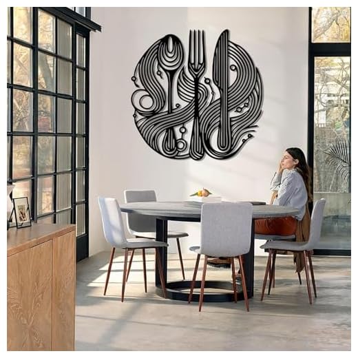 Minimalist Knife Fork Spoon Wall Art