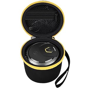 Hard Case Compatible with Wyklaus/ for Microtouch/ for SOLIMPIA/ for Tustow/ for Redbreak Titanium Head Shavers for Bald Men, Travel Electric Razor Storage Box for Grooming Kit (Bag Only) (Black)