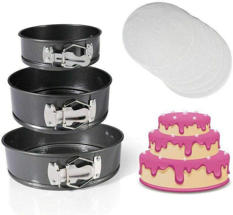 LKOP 33in1 Springform Pan Set Nonstick Leakproop Cake Bakeware+30 Paper Liners Cake pan cake pans Cake cheesecake pan cake pans sets for baking Baking pans sets nonstick cake pan se
