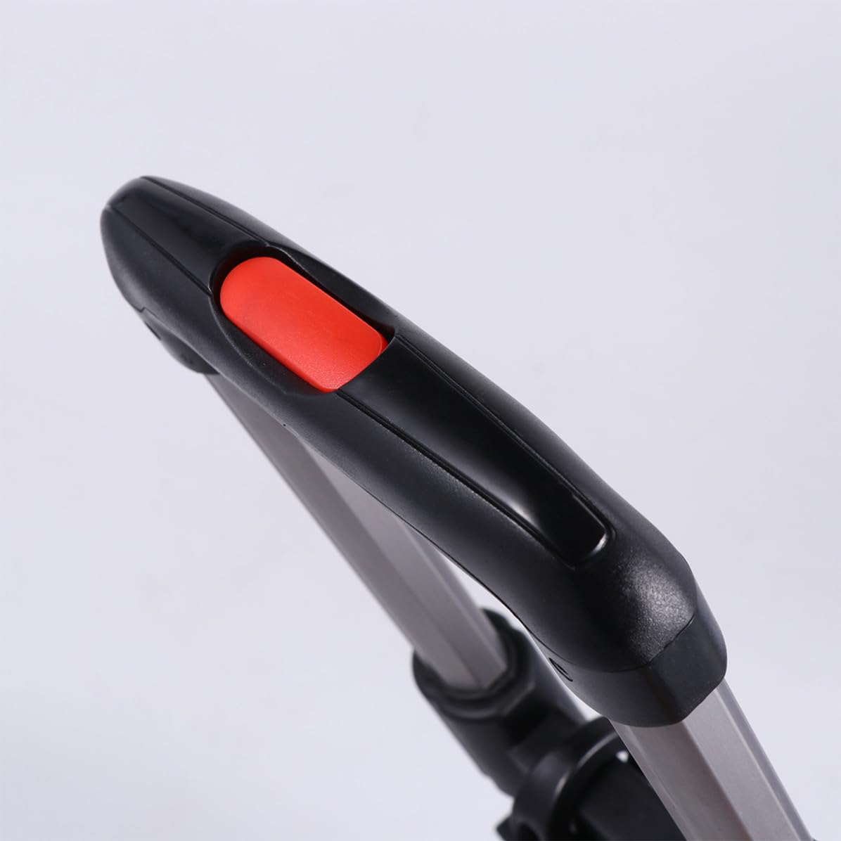 Negro Carrito Plegable Portátil de Aleación de Aluminio para Compras
