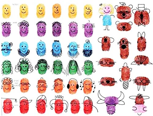 Image of KRAFTMASTERS� Stamp Pads, Craft Ink Pad Stamps for Rubber Stamps, Paper, Scrapbooking, Wood Fabric, Best Gift for Kids (Pack of 12)