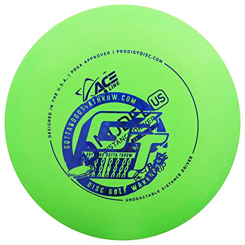 Prodigy Discs Factory Second Ace Line Base Grip D Model US Distance Driver Golf Disc [Colors and Hot Stamps Will Vary] - 170-175g